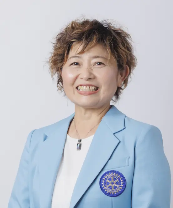 那覇東ロータリークラブ幹事 蓑島尚美
